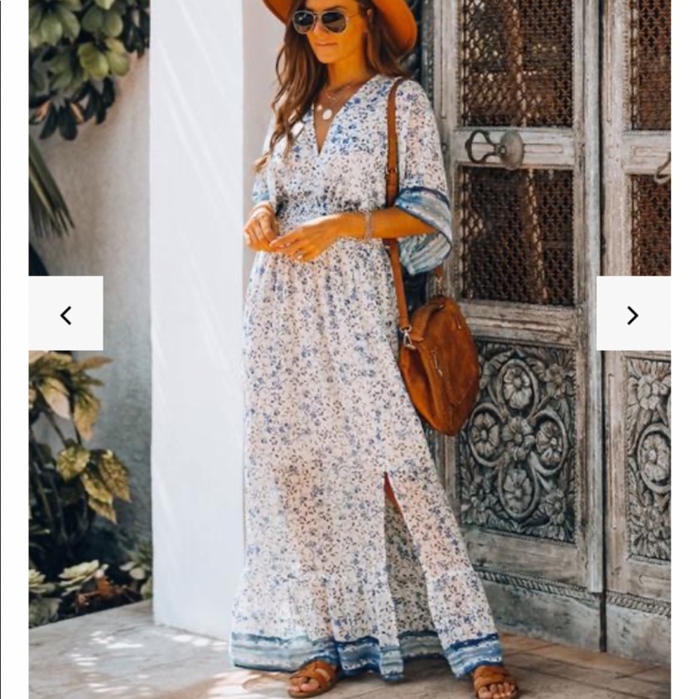 Vici Floral Maxi Dress